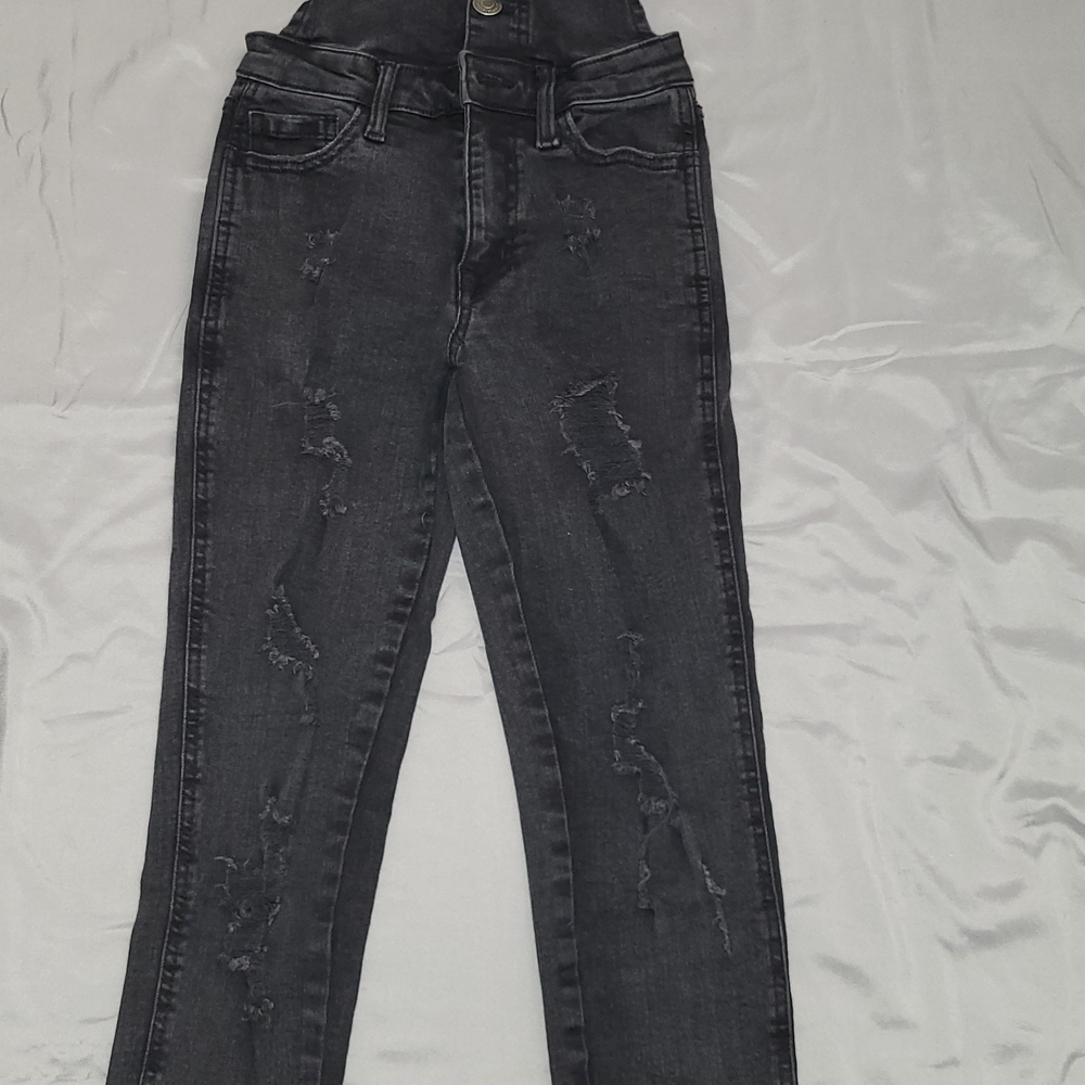 Stylish Black Distressed Women Jeans